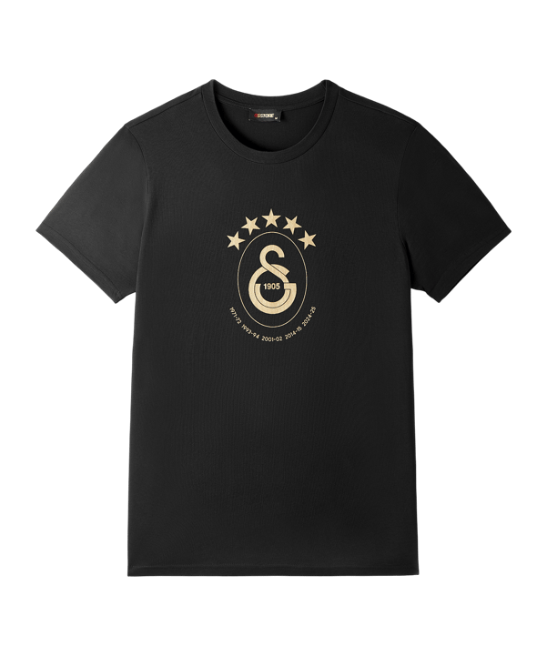 Galatasaray Istanbul Galatasaray Istanbul 5 Stars T-Shirt Schwarz - schwarz
