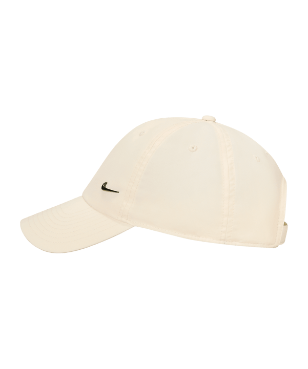 Nike Club Unstructured Metal Cap Weiß F115 - weiss