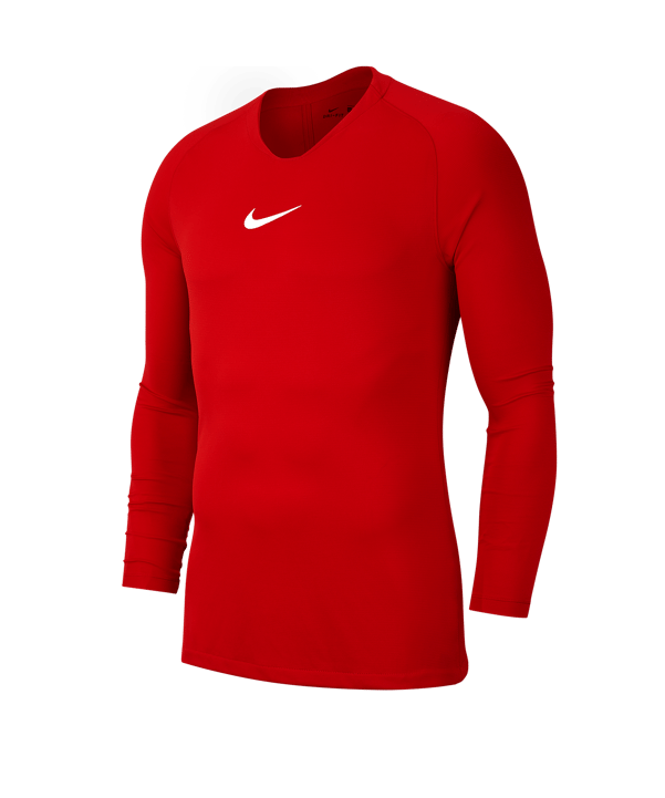 NIKE Park First Layer Top langarm Kinder (657) - rot