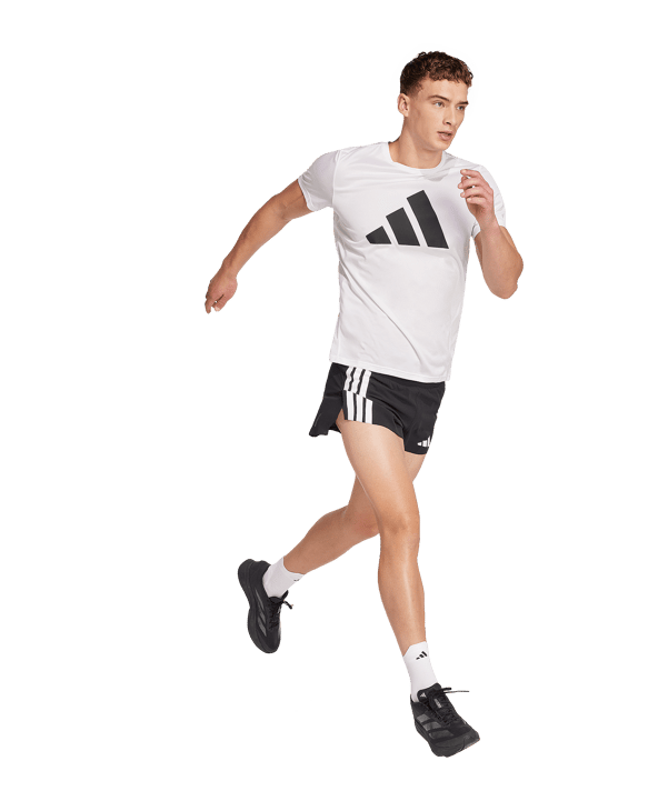 adidas Laufshort Schwarz - schwarz
