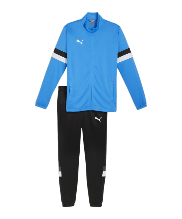 PUMA teamRISE Trainingsanzug Blau F02 - blau