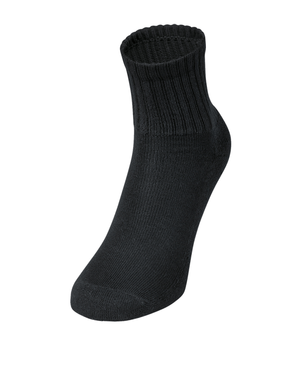 JAKO Sportsocken kurz 3er Pack (008) - schwarz