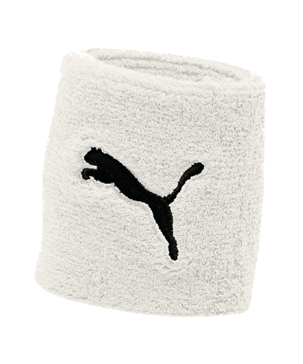 PUMA Cat Wristband Schweissband (002) - weiss