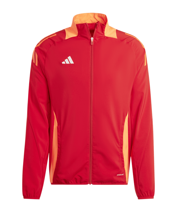 adidas Tiro 24 Competition Präsentationsjacke Rot - rot