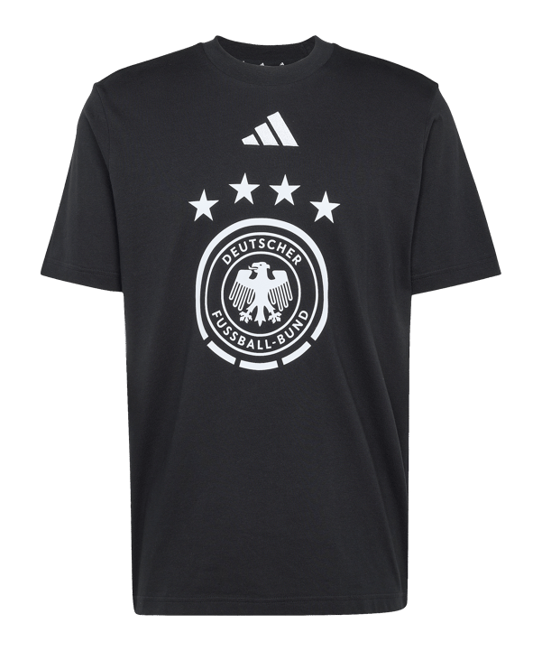adidas DFB Deutschland DNA Graphic T-Shirt Schwarz - schwarz