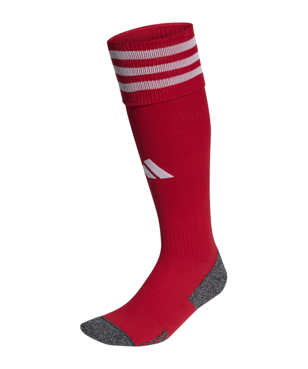 adidas Adisock 23 Strumpfstutzen Rot Weiss Grau - rot