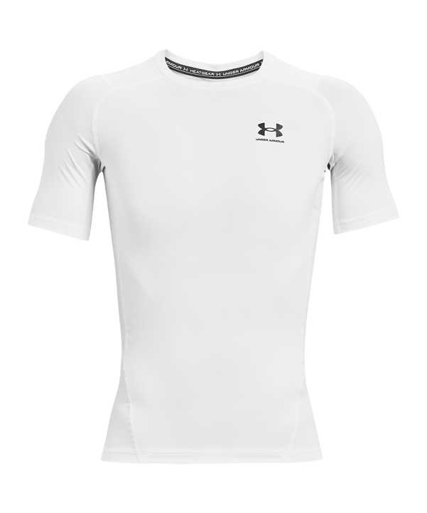 UNDER ARMOUR Heatgear Compression T-Shirt (100) - weiss