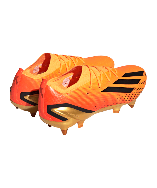 adidas X Speedportal.1 SG Heatspawn Orange Gold Schwarz - gold