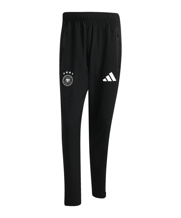 adidas DFB Deutschland Tiro Travel Hose Schwarz - schwarz