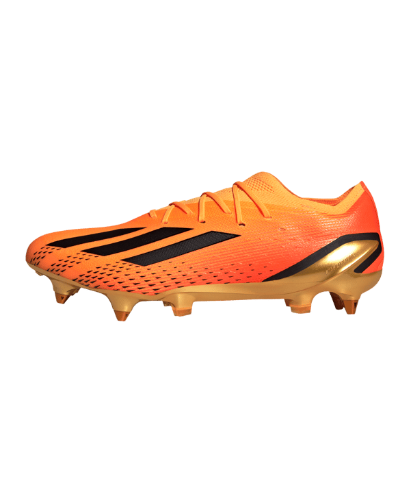 adidas X Speedportal.1 SG Heatspawn Orange Gold Schwarz - gold