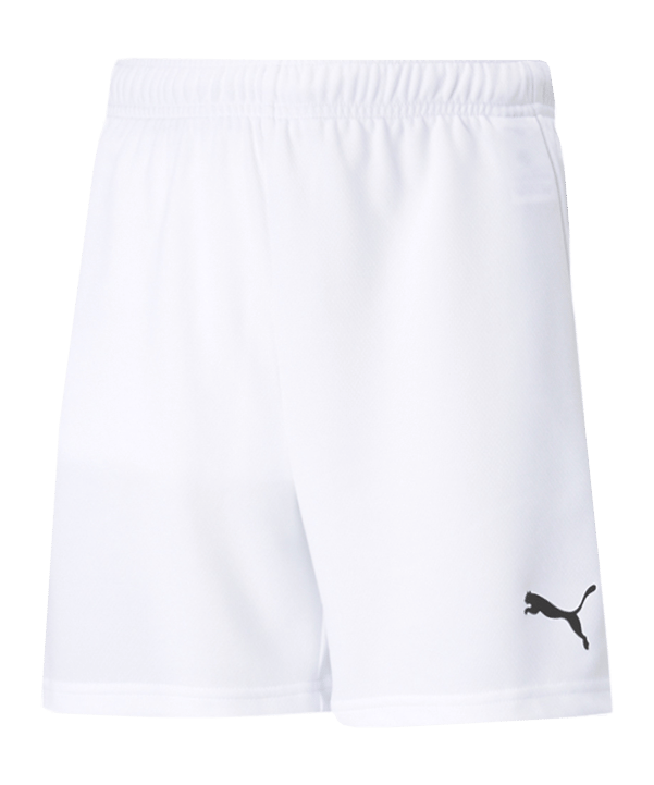 PUMA teamRISE Short Kids Weiss Schwarz (003) - weiss