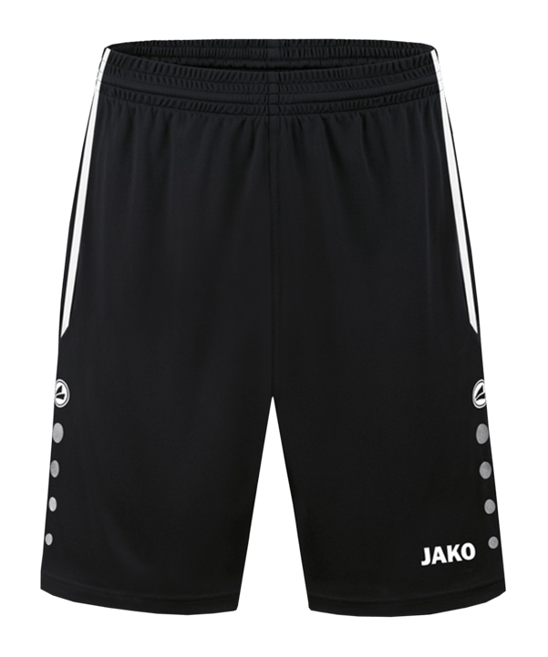 JAKO Allround Trainingsshort Schwarz (800) - schwarz