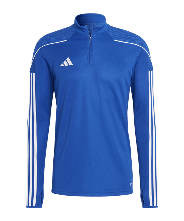 adidas Tiro 23 League Halfzip Sweatshirt Blau - blau