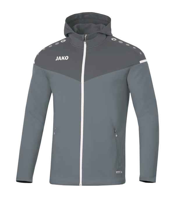 JAKO Champ 2.0 Kapuzenjacke (040) - grau