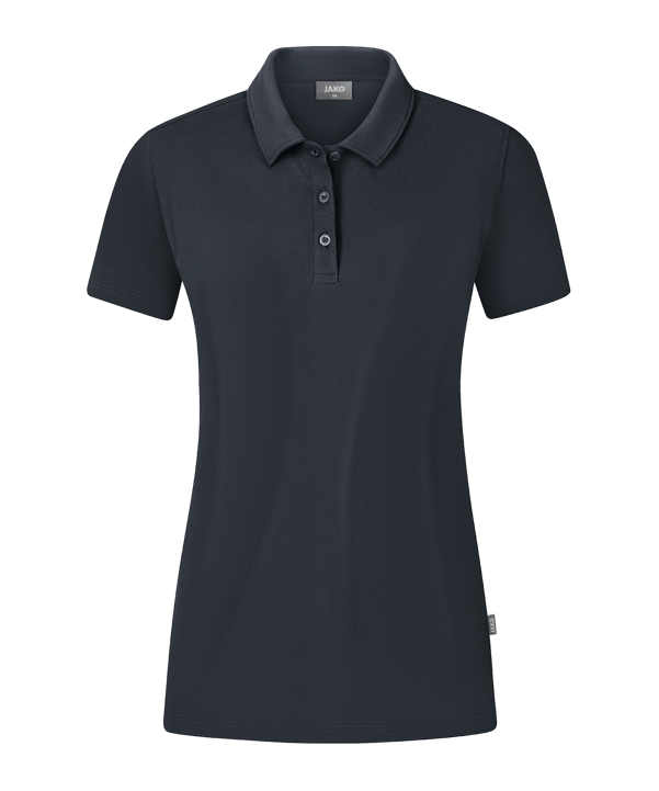 JAKO Organic Stretch Polo Shirt Damen Grau (830) - grau