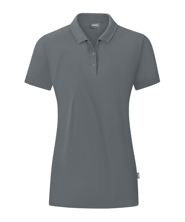 JAKO Organic Polo Shirt Damen Grau (840) - grau
