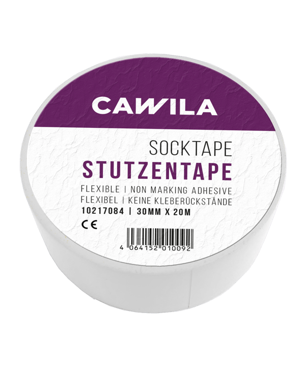 Cawila Stutzentap 3,0cmx20m Weiss - weiss