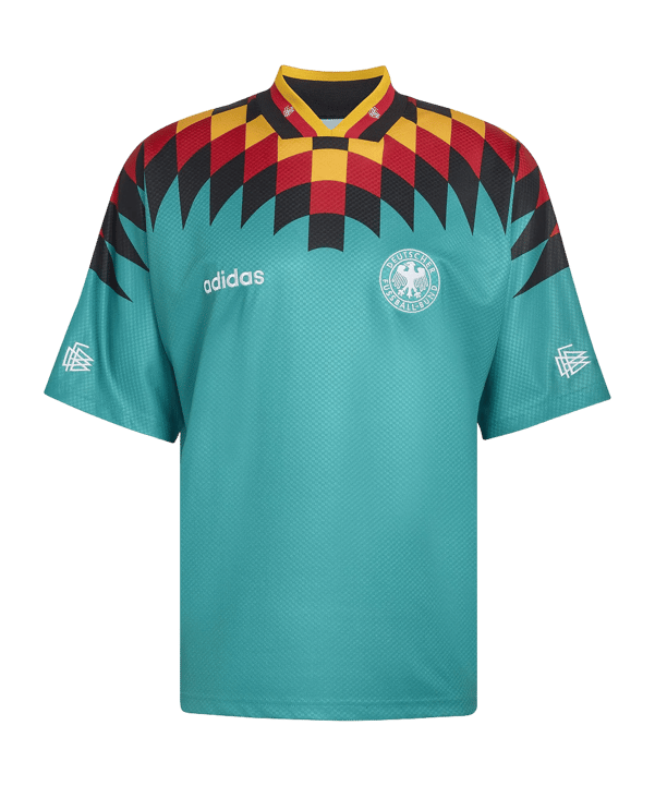 adidas DFB Deutschland Bringback 1994 Trikot Away Grün - gruen