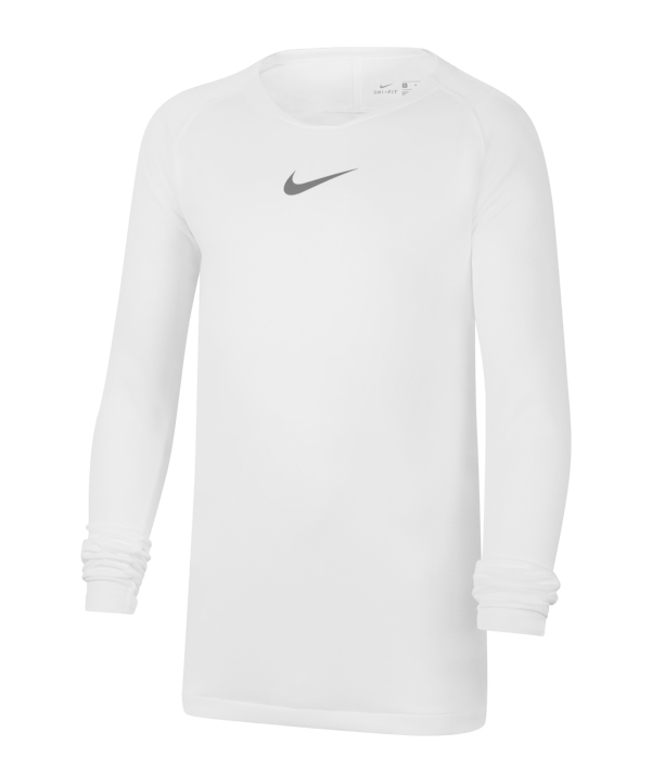 NIKE Park First Layer Top langarm Kinder (100) - weiss
