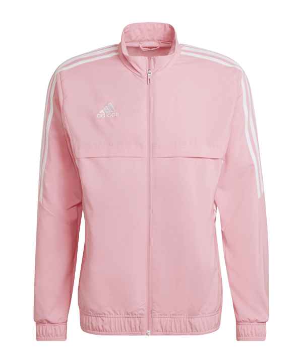 adidas Condivo 22 Präsentationsjacke Rosa (HD2276) - rosa