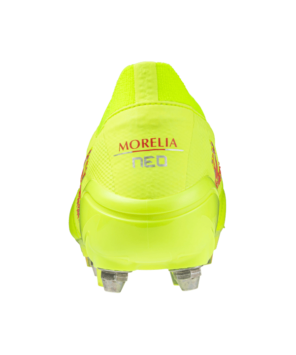 Mizuno Morelia Neo IV Alpha Made in Japan Mix Dyna Gelb Rot Gelb F45 - gelb