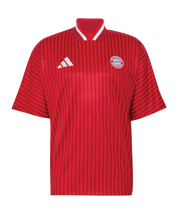 adidas FC Bayern München Stadium Trikot Rot - rot