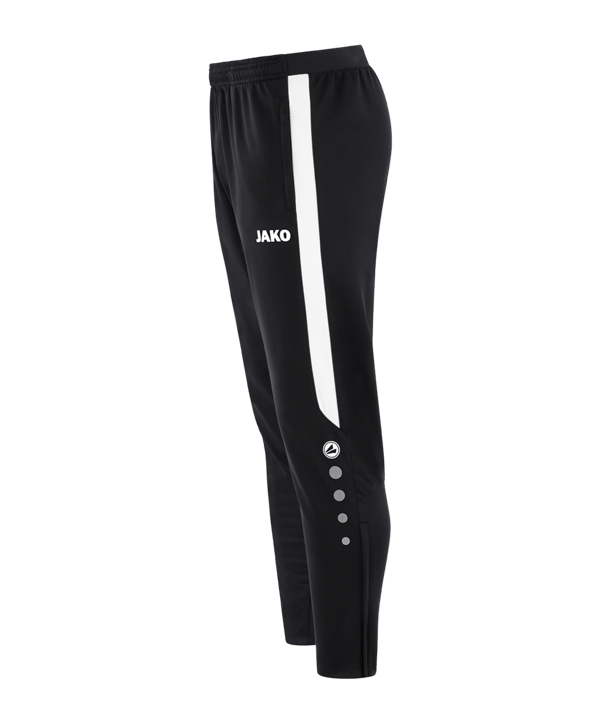JAKO Power Polyesterhose Kids Schwarz Weiss F802 - schwarz