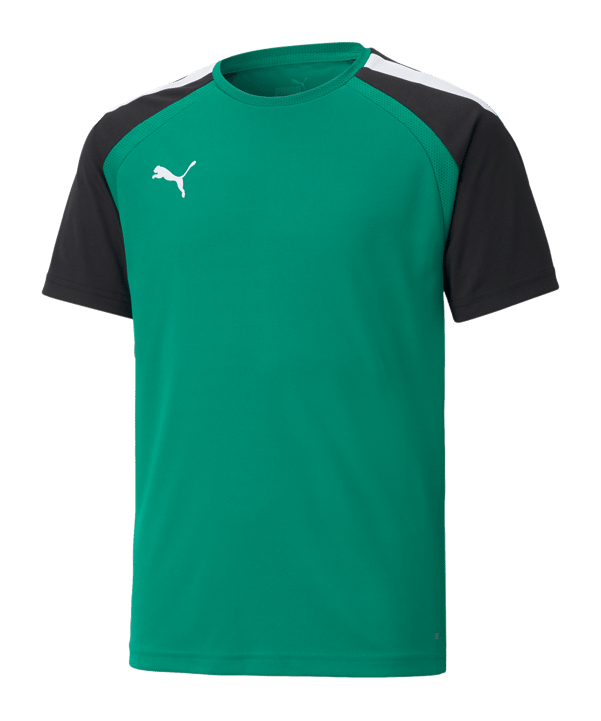 PUMA teamPACER Trikot Kids Grün Schwarz (005) - gruen